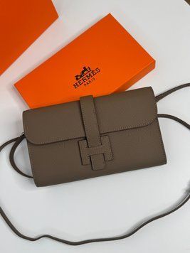 Стильна сумка - клатч Hermes, в кольорі тауп 2639 фото