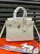 Кожаная сумка Hermes Birkin 25 см, молочного цвета 2646 фото 8