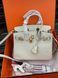 Кожаная сумка Hermes Birkin 25 см, молочного цвета 2646 фото 1