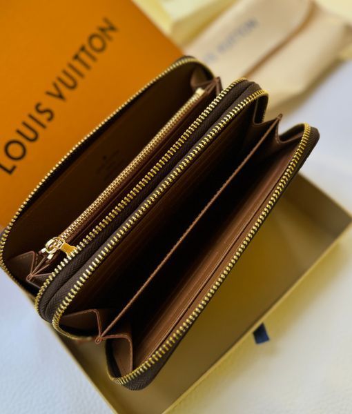 Кошелек Louis Vuitton на две молнии 2566 фото