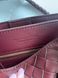 Женская сумка Bottega Veneta, 26 см, бордовая 2610 фото 8