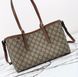 Стильна сумка Gucci, 30 см, з коричневими вставками 2584 фото 6