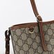 Стильна сумка Gucci, 30 см, з коричневими вставками 2584 фото 5