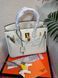 Ексклюзивна сумка Hermes Birkin, 30 см, молочного кольору 2616 фото 4